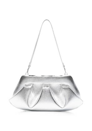 Themoirè Bios clutch bag - Silver