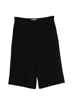 Marina Rinaldi Mrnaceri pressed-crease shorts - Black