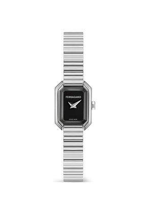 Ferragamo Crystal Petite 20mm watch - Black
