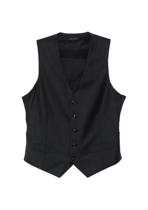 Giorgio Armani v-neck waistcoat - Black