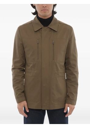 Corneliani ID drawstring-waist jacket - Brown