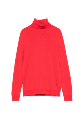 BOMPARD roll-neck cashmere sweater - Red