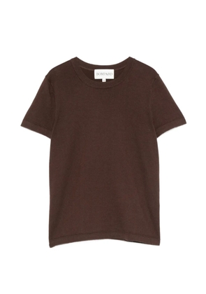 BOMPARD round-neck short-sleeve T-shirt - Brown