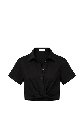 A.L.C. Lily twist-detail shirt - Black