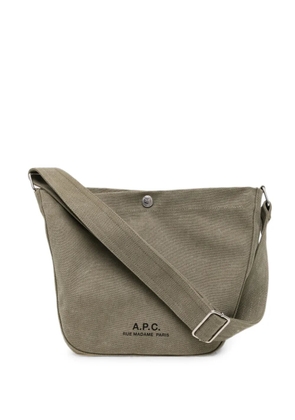 A.P.C. small Journal shoulder bag - Green