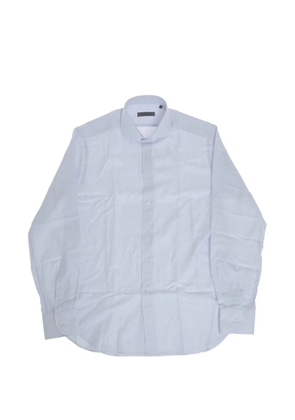 Corneliani patterned cotton shirt - Blue