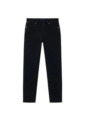 Stone Island J100007 stretch black denim-rinsed jeans