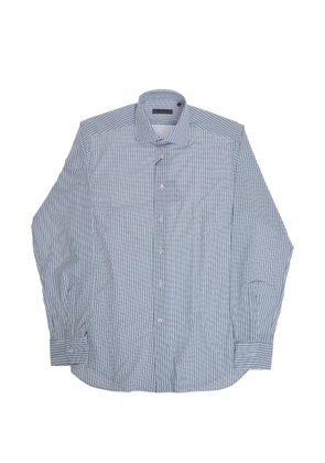 Corneliani striped wrinkle-free shirt - White
