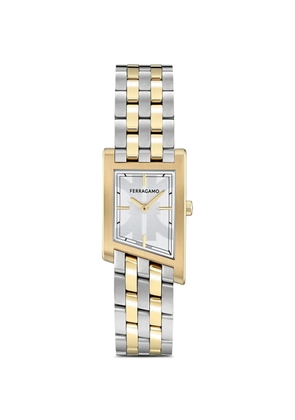 Ferragamo Asymetrique 39mm watch - Silver