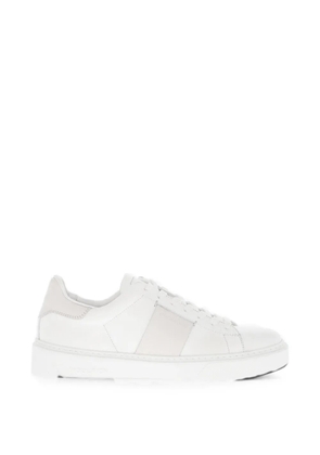 Woolrich lace-up leather sneakers - White