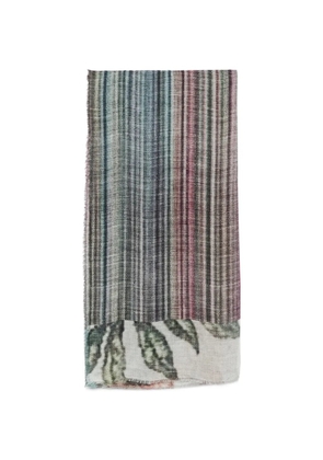 Faliero Sarti Catarina striped scarf - Grey