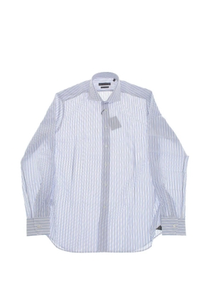 Corneliani striped wrinkle-free shirt - White