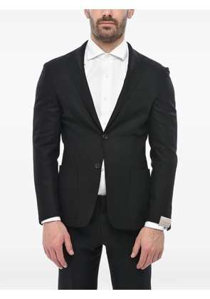 Corneliani Whisper patch-pocket blazer - Black