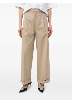 DARKPARK Danielle wide-leg trousers - Neutrals