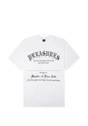 Pleasures graphic-print T-shirt - White