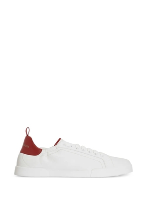 Dolce & Gabbana Portofino calfskin sneakers - White