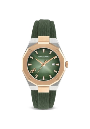 Ferragamo Versilia 40mm watch - Green