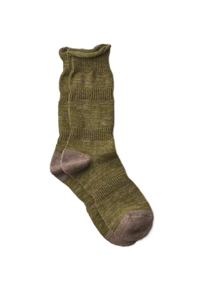 yahae Ploot chunky-knit socks - Green