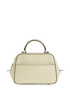 Valextra leather tote bag - Neutrals
