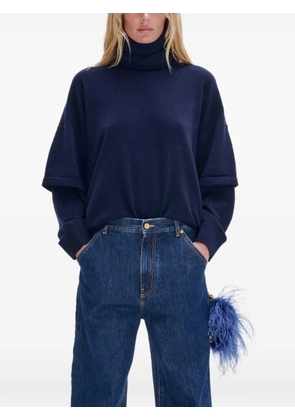 DARKPARK Troy double-sleeves sweater - Blue