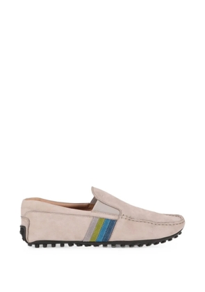 Tod's Gommino stripe-detail loafers - Grey