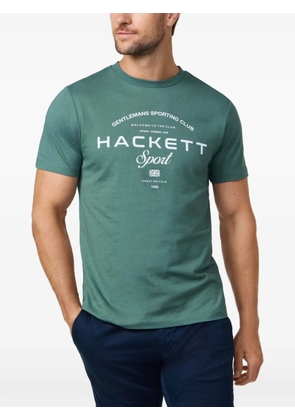 Hackett London logo-print T-shirt - Green