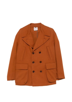 Romeo Gigli Pre-Owned 1998 double-breasted coat - Orange