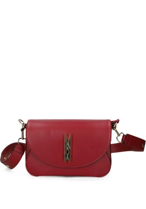 Love Moschino clothespin-detail shoulder bag - Red