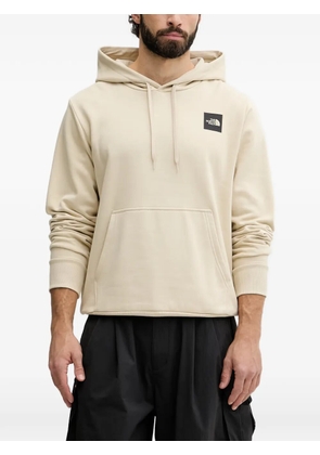 The North Face logo-patch drawstring hoodie - Neutrals