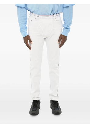 DSQUARED2 elasticated-waist jeans - White