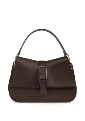 Furla Flow top handle M tote bag - Brown