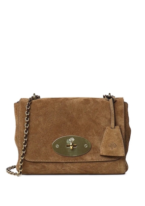 Mulberry Lily suede shoulder bag - Brown