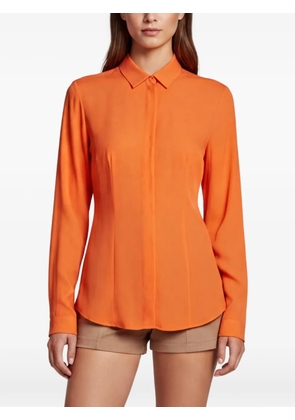 Versace Pre-Owned crepe de chine shirt - Orange