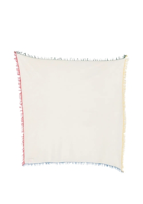 Faliero Sarti Little Addy frayed scarf - Neutrals
