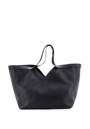 Saint Laurent Pre-Owned Y Leather Medium tote bag - Black