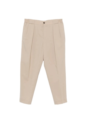 Manuel Ritz pleated-design trousers - Neutrals