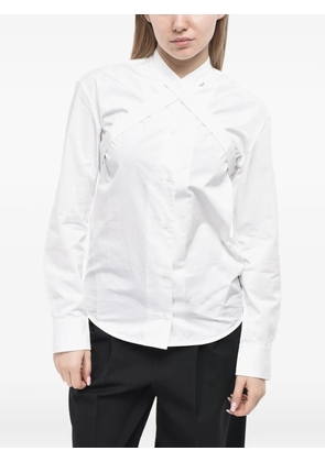 Off-White Crossbelt poplin blouse