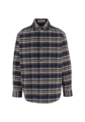 DARKPARK checked cotton shirt - Neutrals