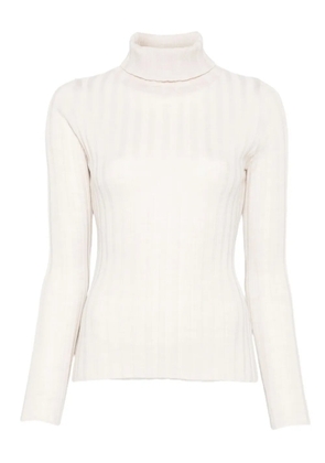 Hugenberg ribbed turtleneck sweater - Neutrals