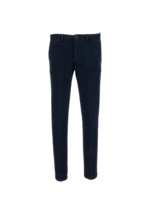 Briglia 1949 corduroy slim-fit trousers - Blue