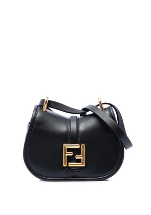 Fendi Pre-Owned 2010-2024 Nano Leather FF C mon crossbody bag - Black