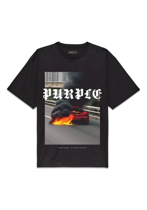 Purple Brand Smoke Show T-shirt - Black