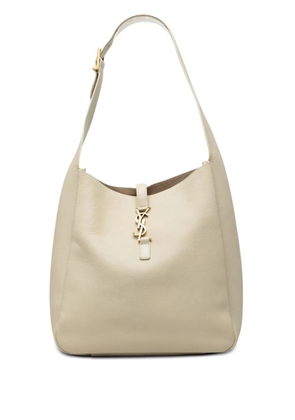 Saint Laurent Pre-Owned 2024 Large Leather Supple Le 5 a 7 Soft Hobo tote bag - Brown