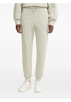 Armani Exchange logo-patch track pants - Green