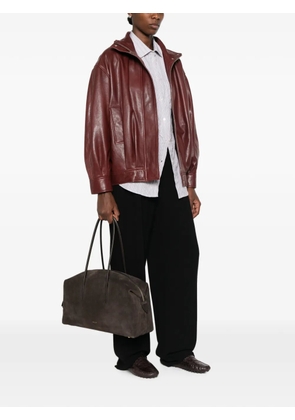 DeMellier Stockholm suede shoulder bag - Brown
