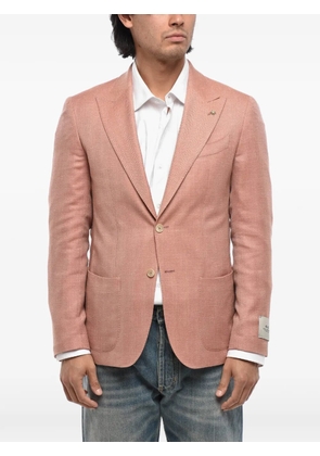 Corneliani peak-lapel single-breasted jacket - Pink