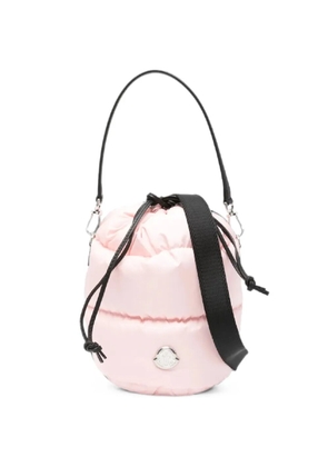 Moncler Caradoc padded bucket bag - Pink