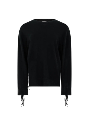 P.A.R.O.S.H. fringe-detail sweater - Black
