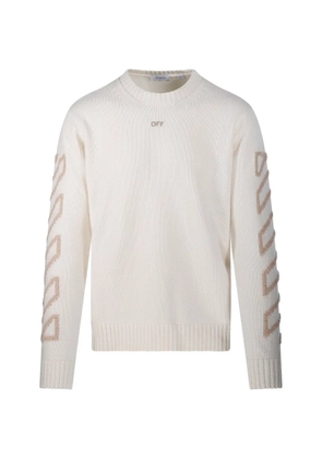 Off-White Arrows sweater - Neutrals