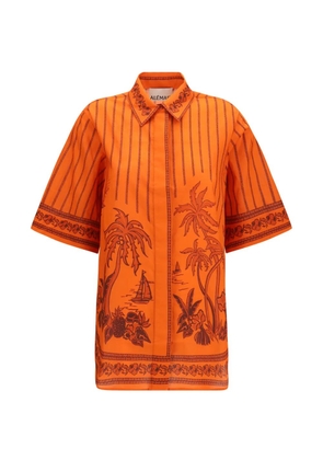 ALEMAIS Boathouse shirt - Orange